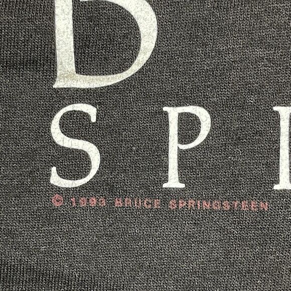 Hanes Tee Vintage 1993 Bruce Springsteen The Concert‎ To Fight Hunger New Jersey - Picture 7 of 10